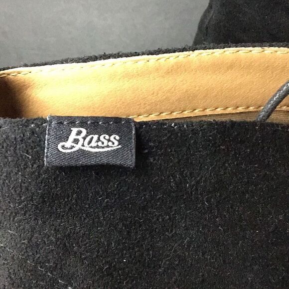 Shoes ladies black suede by bass size 8.5 - Picture 8 of 11